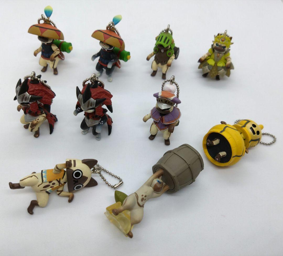 カプコンフィギュアビルダー ライトモデル オトモアイルー フィギュア まとめ売り