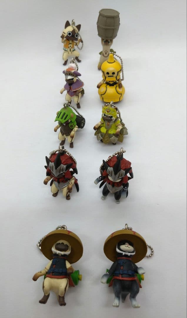 カプコンフィギュアビルダー ライトモデル オトモアイルー フィギュア まとめ売り