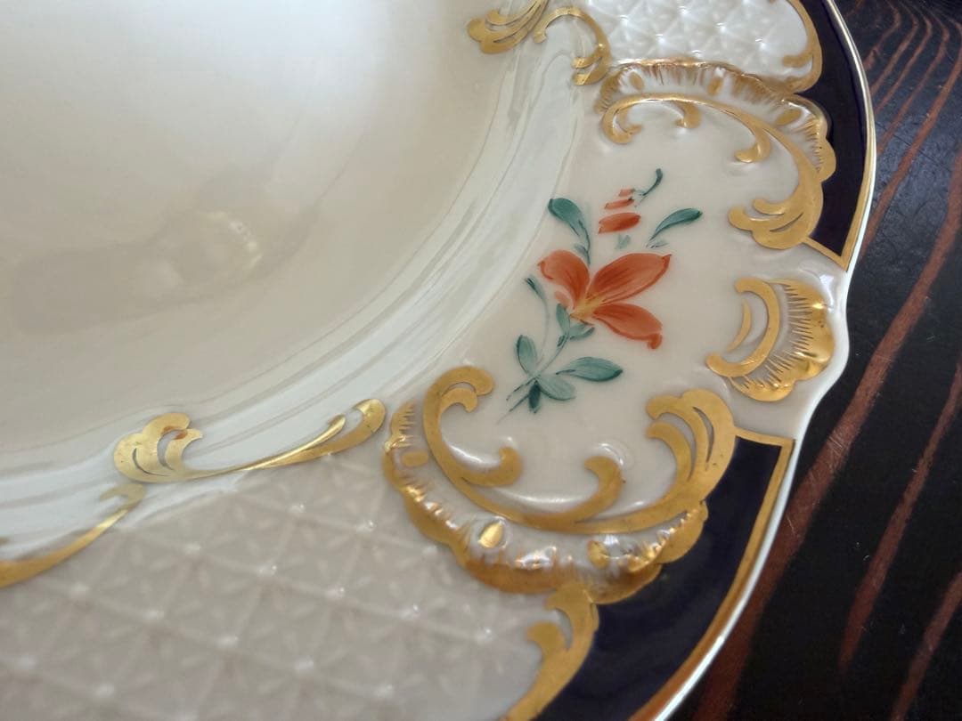 マイセンから独立した職人たちが設立した窯 リンドナー最高峰カージナルコバルト