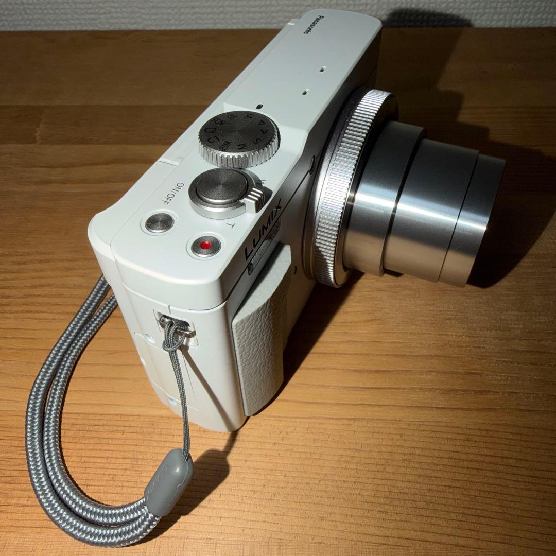 Panasonic LUMIX DCーTZ99 ホワイト デジタルカメラ