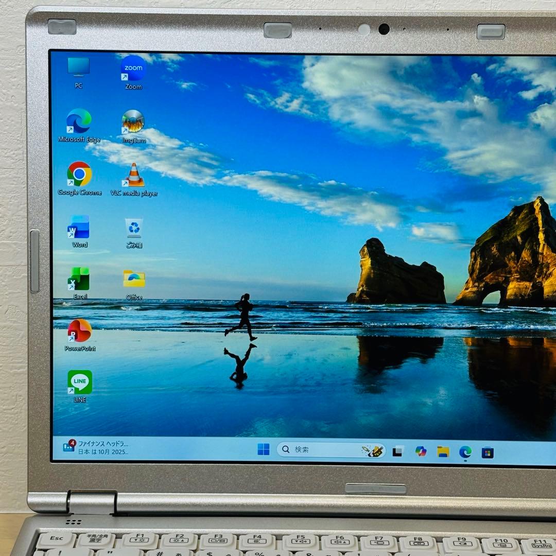 レッツノート PC Windows11 SSD DVD オフィス付き P-122