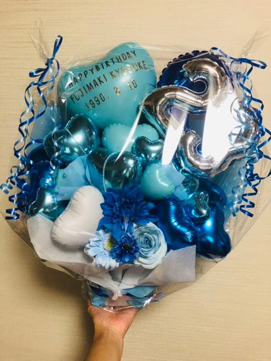 推しバルーン　バルーンギフト　バルーンアレンジ  誕生日　生誕祭
