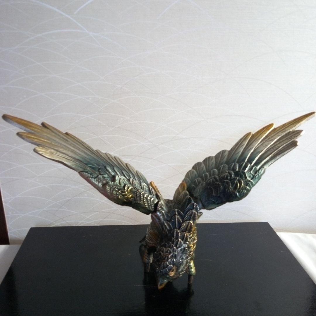 鷲？鷹？置物金属製