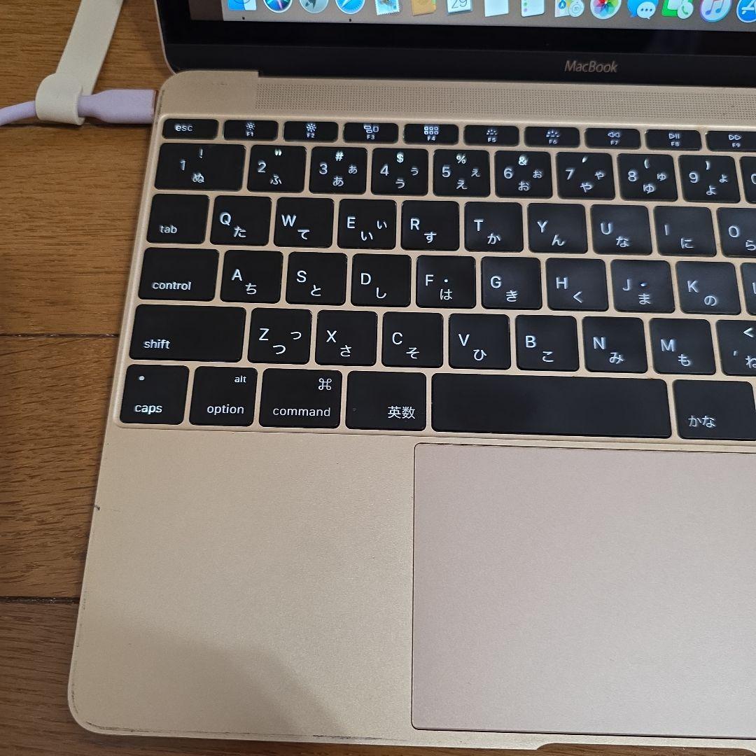 Macbook 12インチ/8GB/500GB/2015/ゴールド