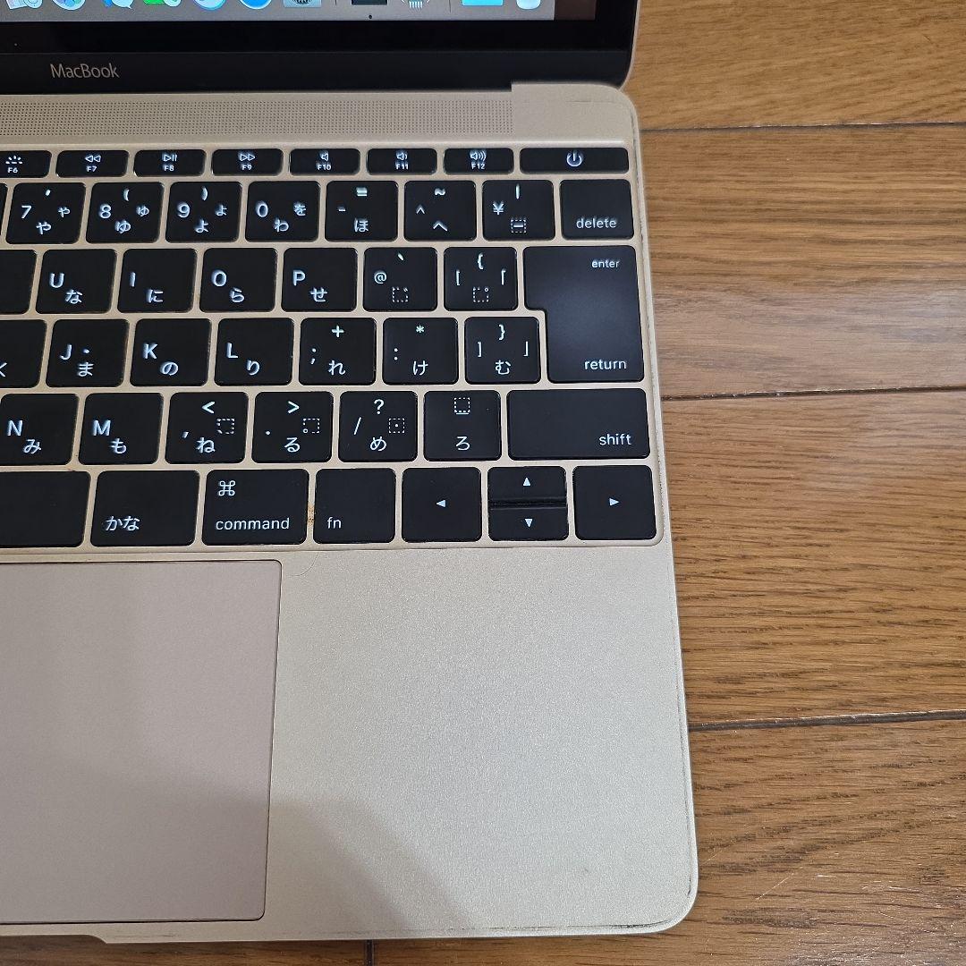 Macbook 12インチ/8GB/500GB/2015/ゴールド