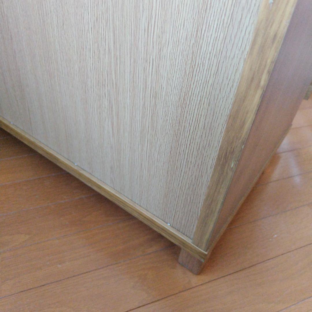 無印良品　オーク材チェスト　４段　引出し　たんす　脚付き　廃盤品　MUJI