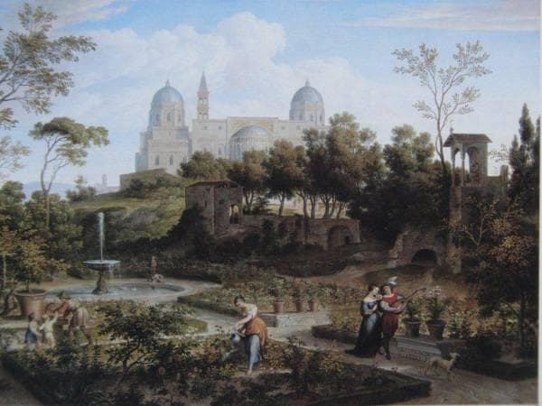 ヨーゼフ・アントン・コッホ、ローマのサンタマリアマジョーレ