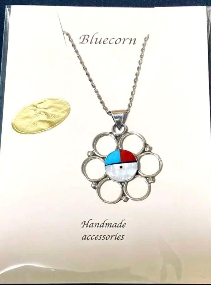 期間限定値下　ズニ族 サンフェイス シルバー　ハンドメイド　希少
