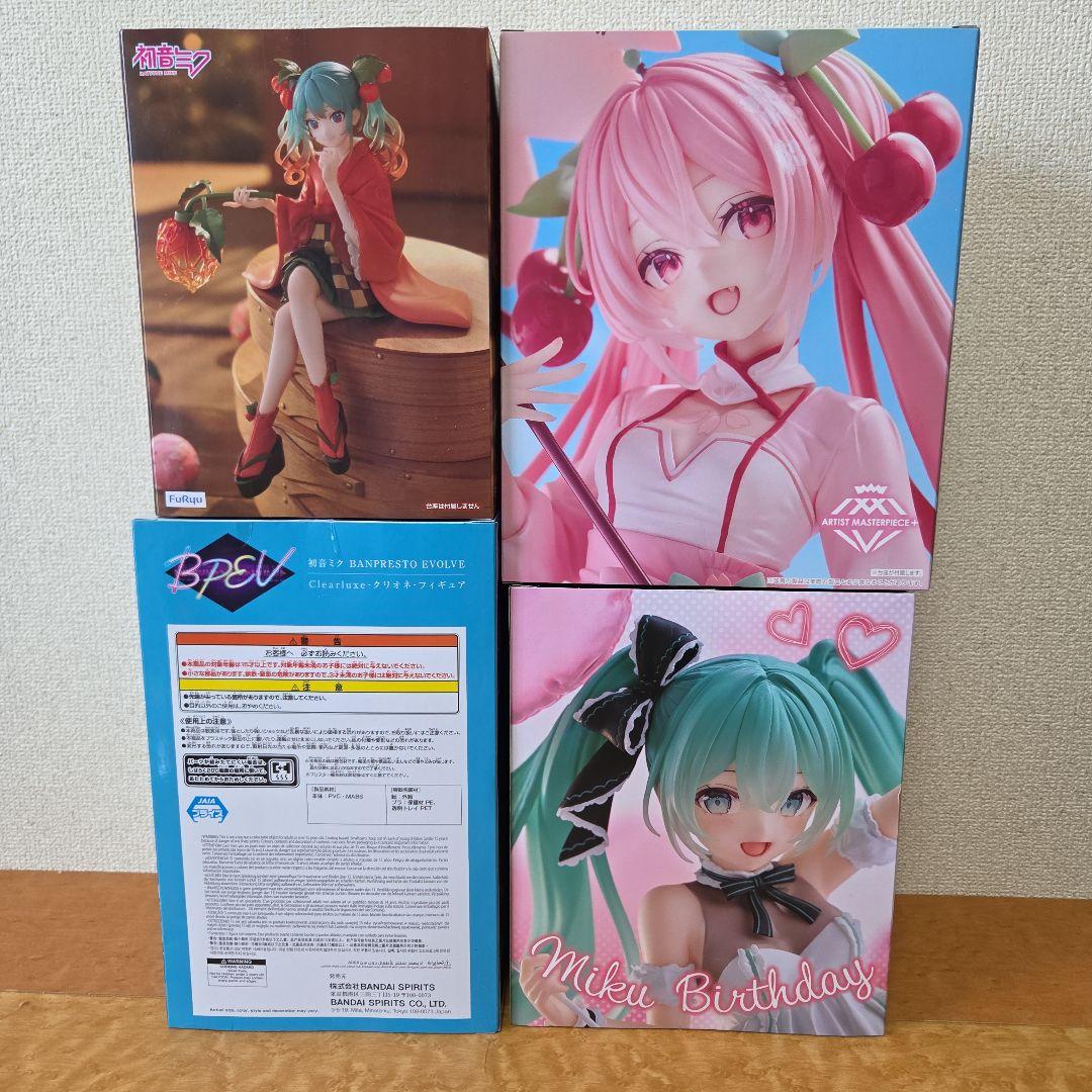 初音ミク フィギュアセット 4体