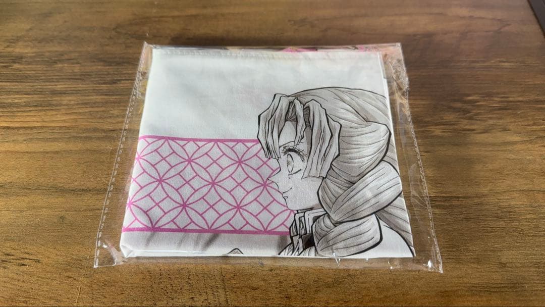 鬼滅の刃　甘露寺蜜璃　柱展　横ビジュアル ビジュアルハンカチ