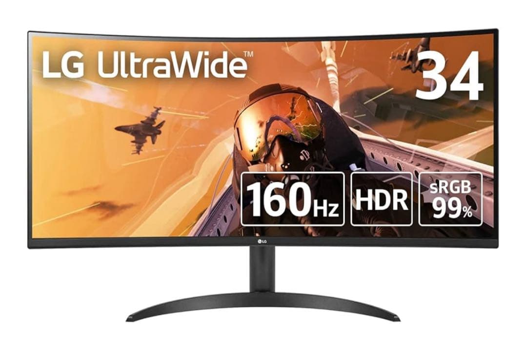 LG ゲーミング ウルトラワイドモニター 34WP60C-B 34インチ