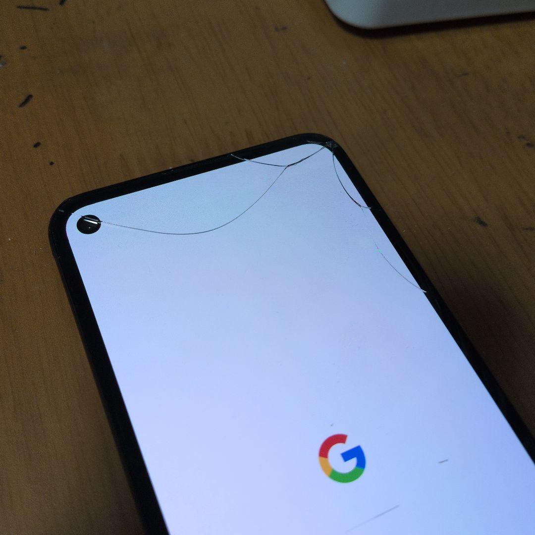 Google Pixel 4a 128GB 画面割れ有り
