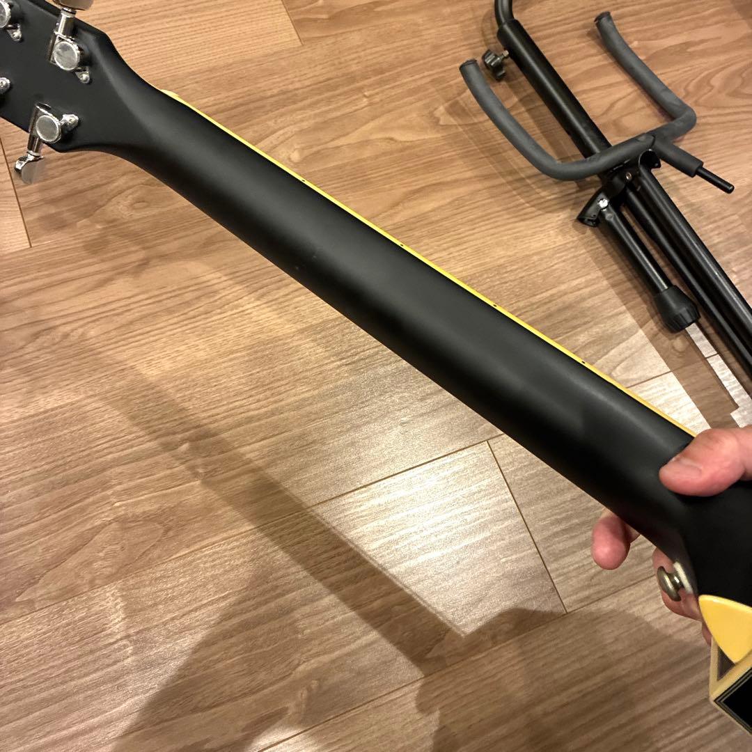 美品 Ibanez アイバニーズ エレアコ AEG10II 黒 ギター おまけ付