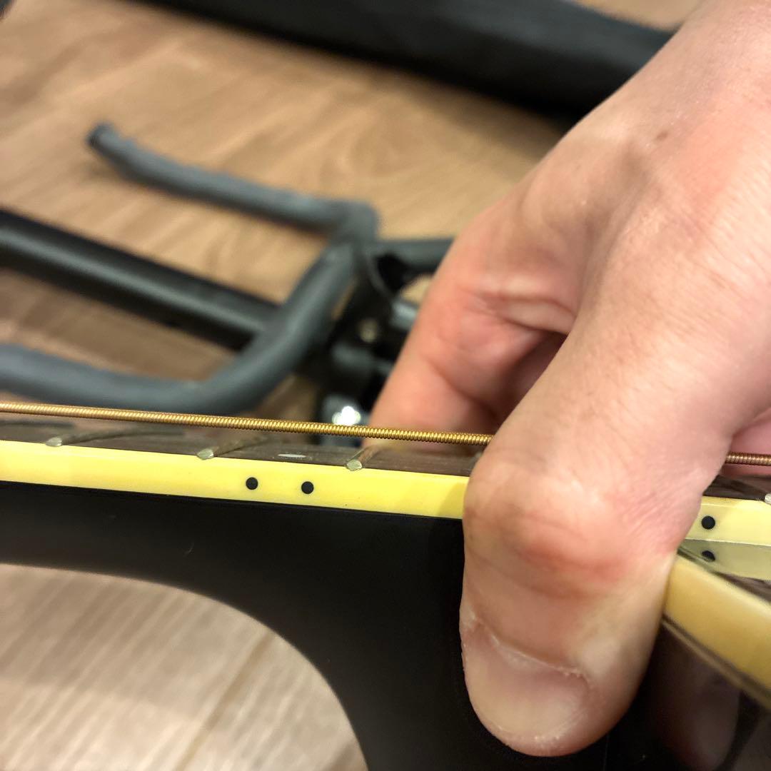 美品 Ibanez アイバニーズ エレアコ AEG10II 黒 ギター おまけ付