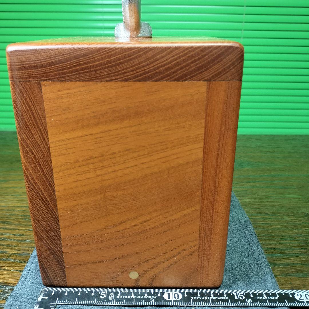 ①9650g16✕14✕18cm【密度2.3】聖なる心の重し欅のハイブリッド文鎮