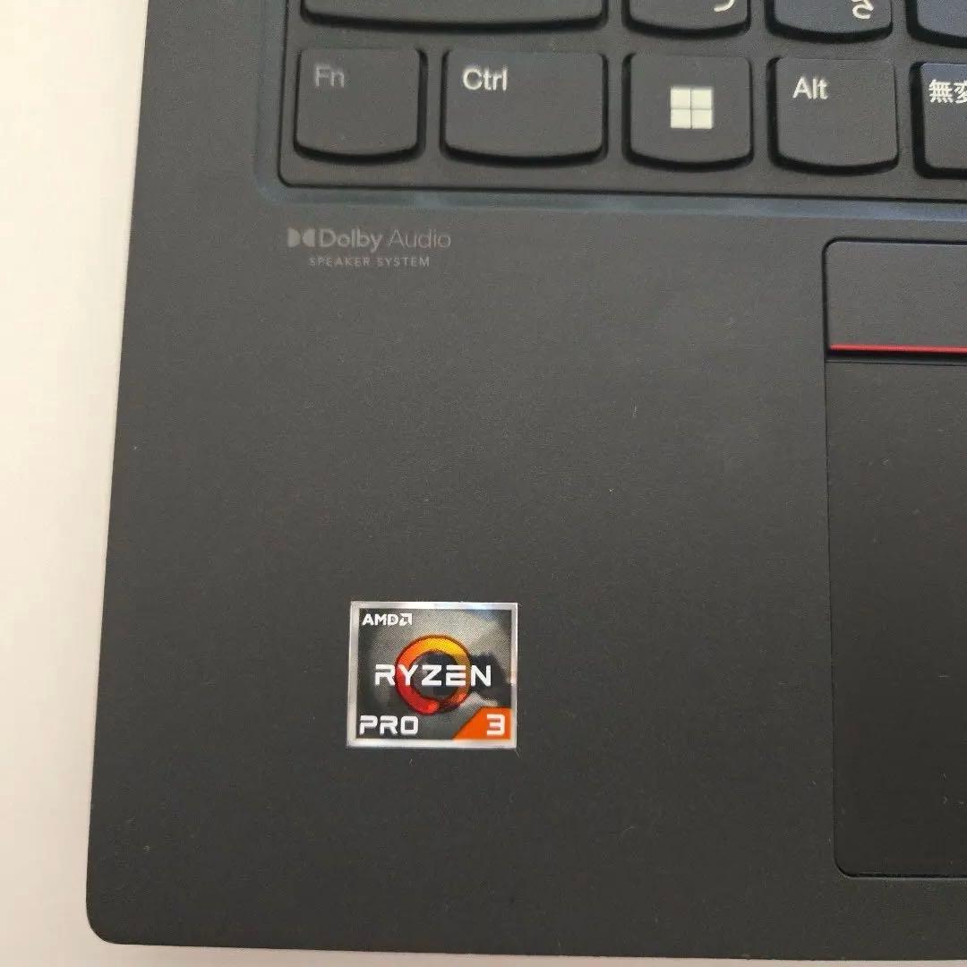 Windowsノート本体 ThinkPad X13 gen2 Ryzen pro 3 6/256 13.3