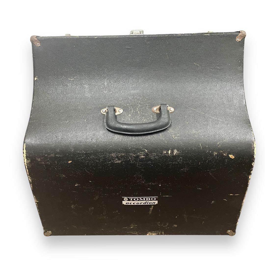 【動作確認済】Tombo アコーディオン No.211 ケース&ストラップ付き