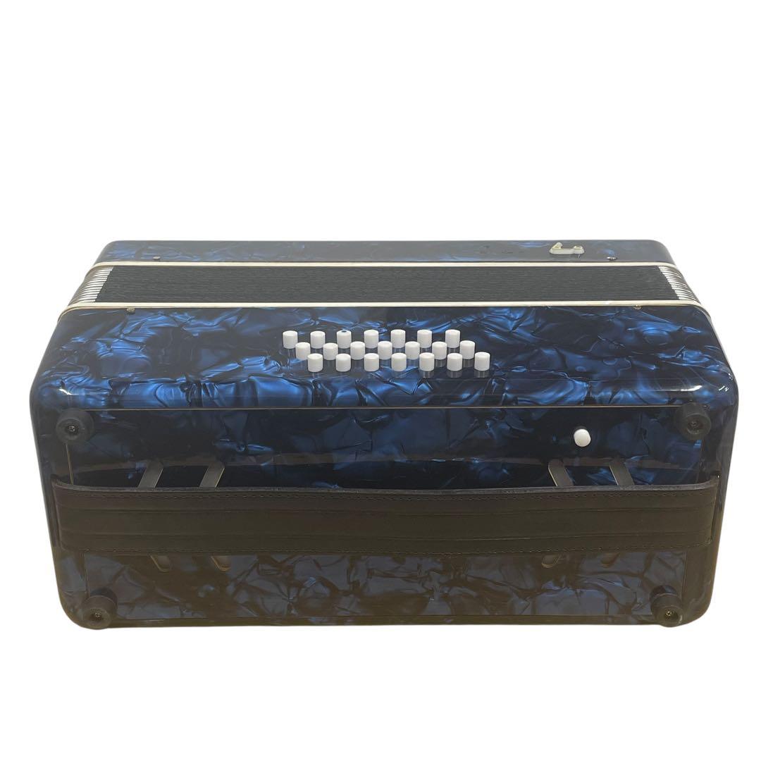 【動作確認済】Tombo アコーディオン No.211 ケース&ストラップ付き