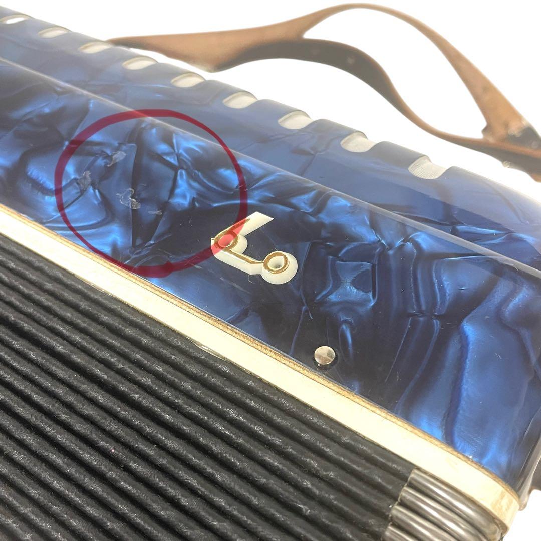 【動作確認済】Tombo アコーディオン No.211 ケース&ストラップ付き