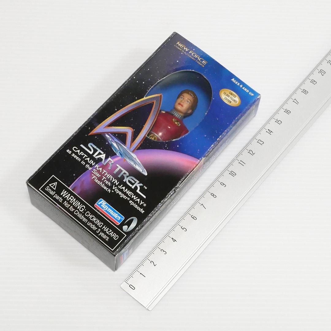 「スタートレック」限定版アクションフィギュア（プレイメイツ社）ジェインウェイ艦長