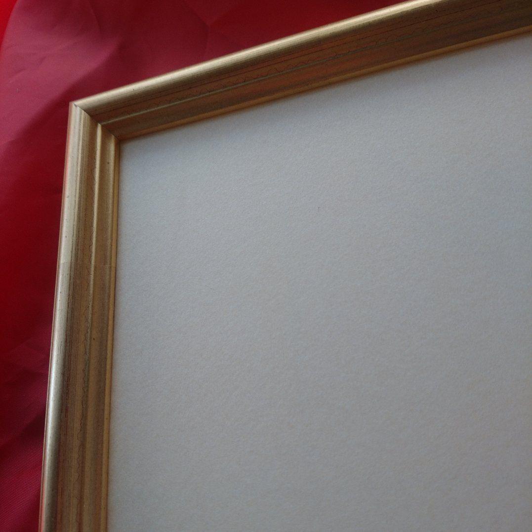 ブルース・リー ポスター & 額縁 (金色) セット