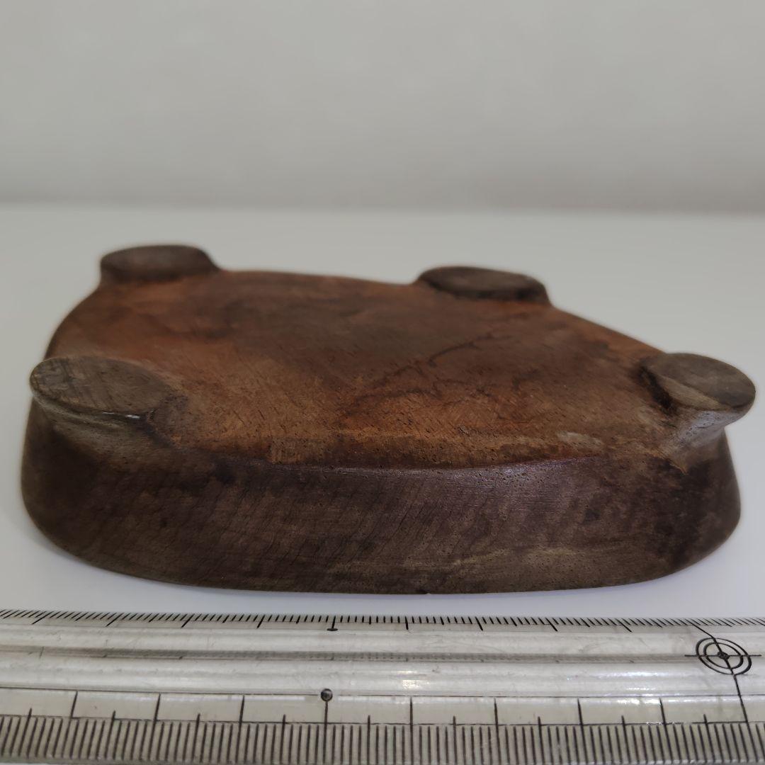 神火石　四万十川　高級水石　希少　鑑賞石　　大ぶり　台付き１個