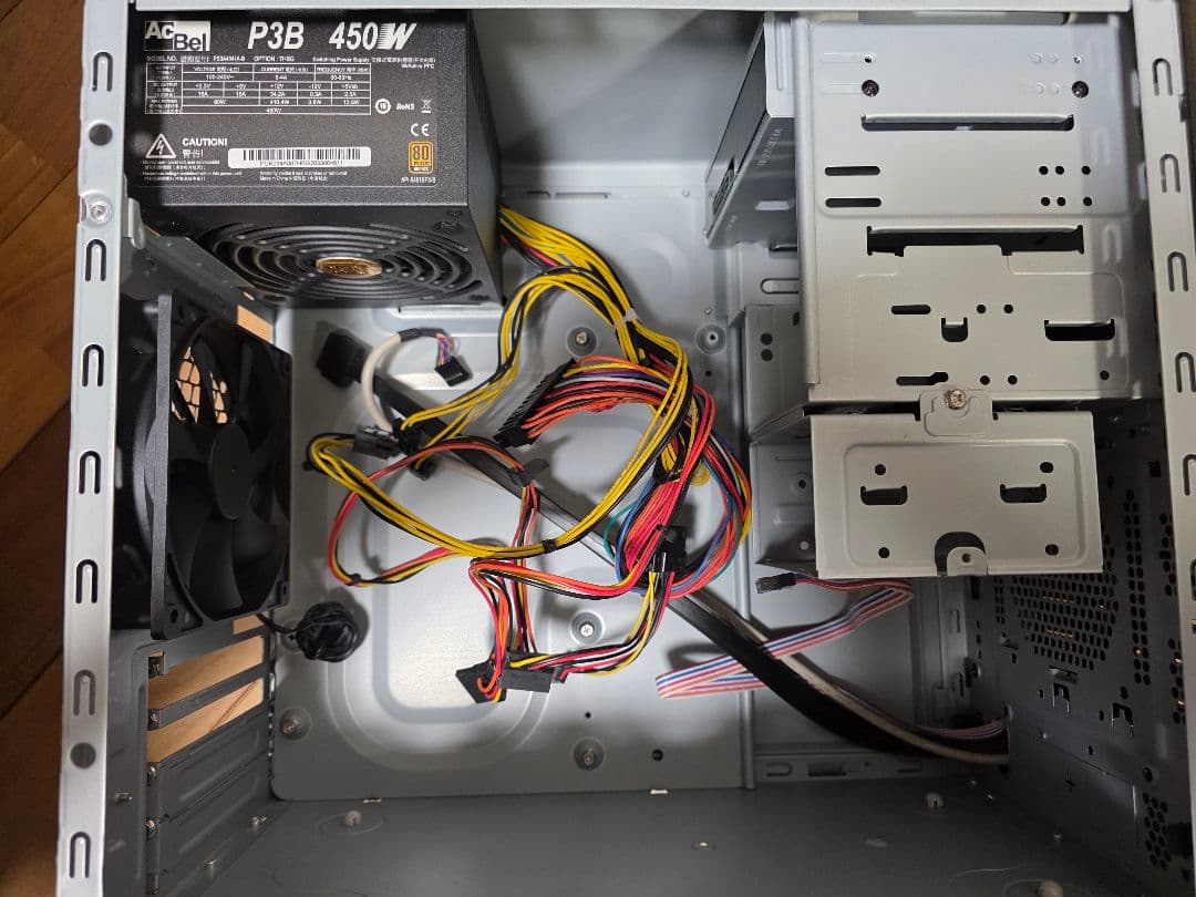 i5-10400 450w電源 ケース DVD CPUクーラー PCパーツセット