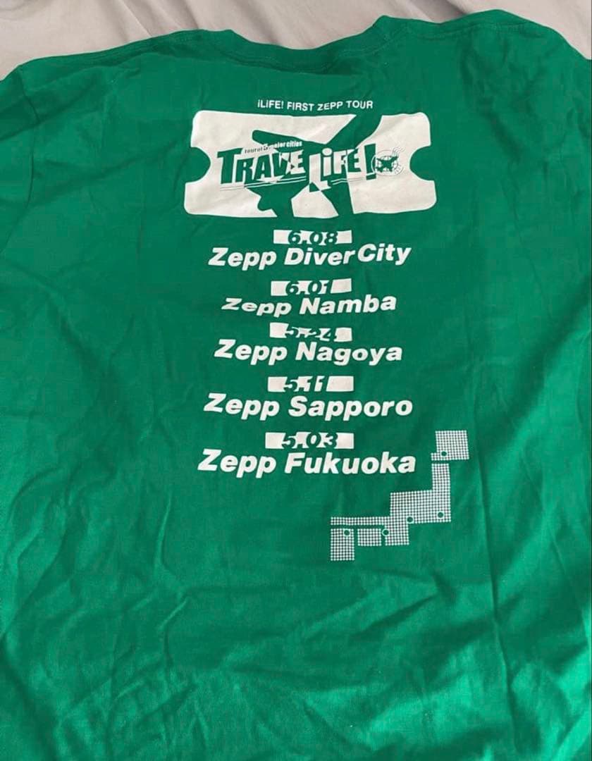 iLife アイライフ　天羽しおり　Tシャツ　直筆サイン　あいす　りり　らむ