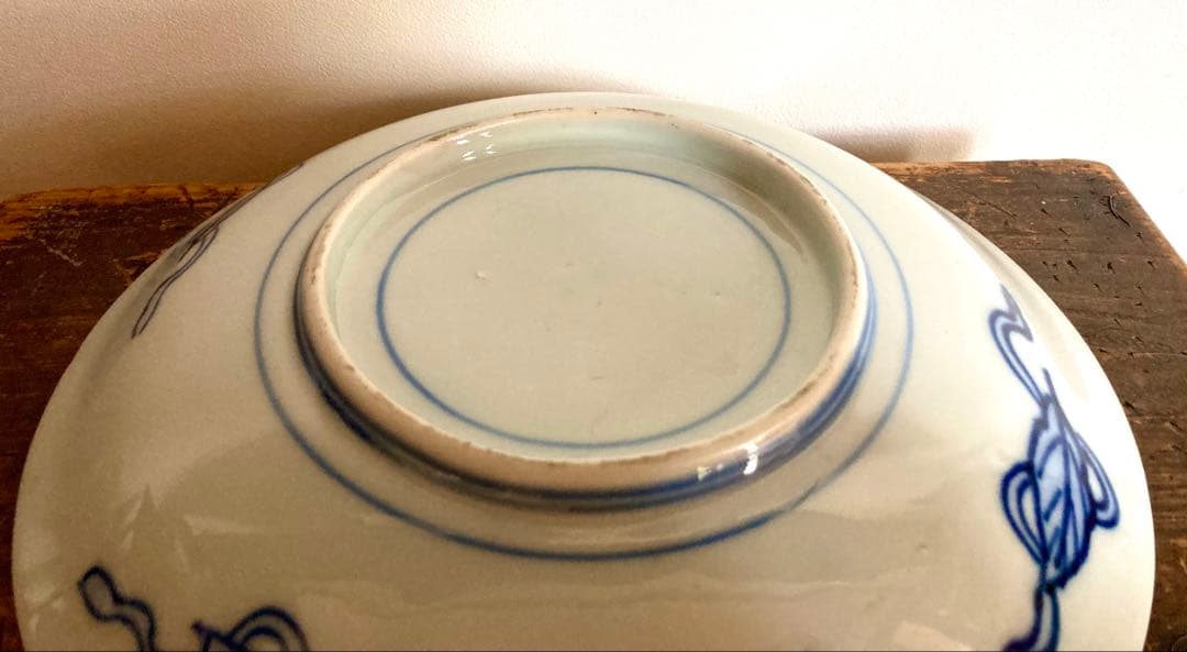 a 古伊万里　色絵　金彩　皿　21.5cm 骨董　アンティーク