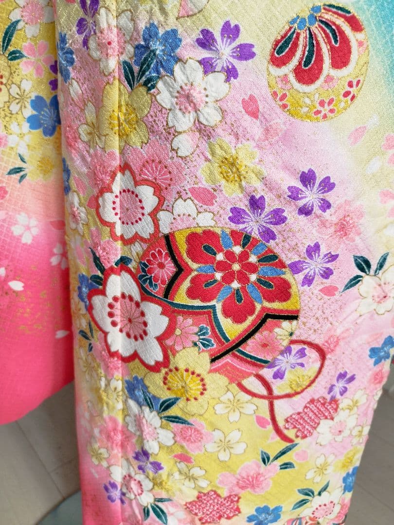 専用です☆ブルーピンクの着物と帯