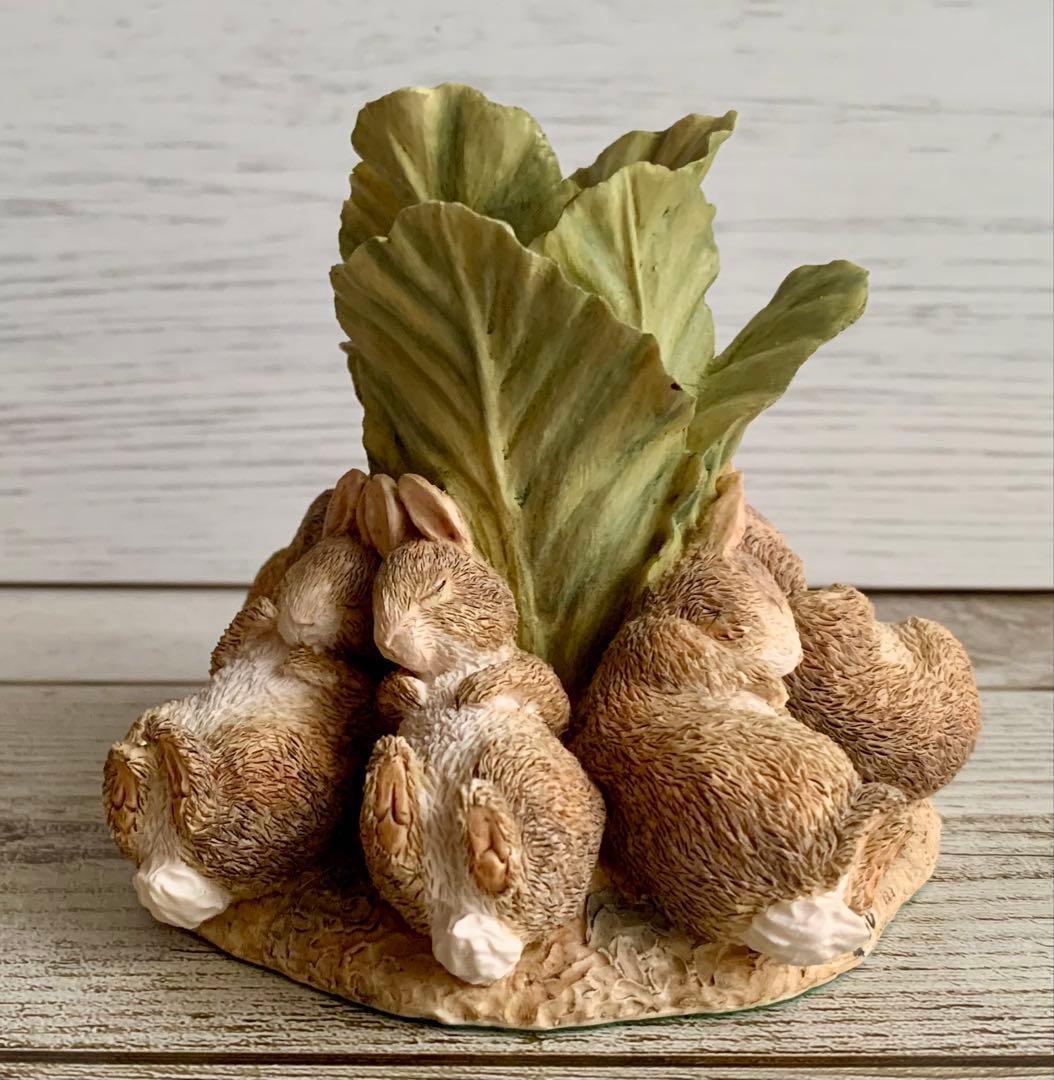 【難あり】フロプシーのこどもたち 限定版 フィギュリン ピーターラビット 置物