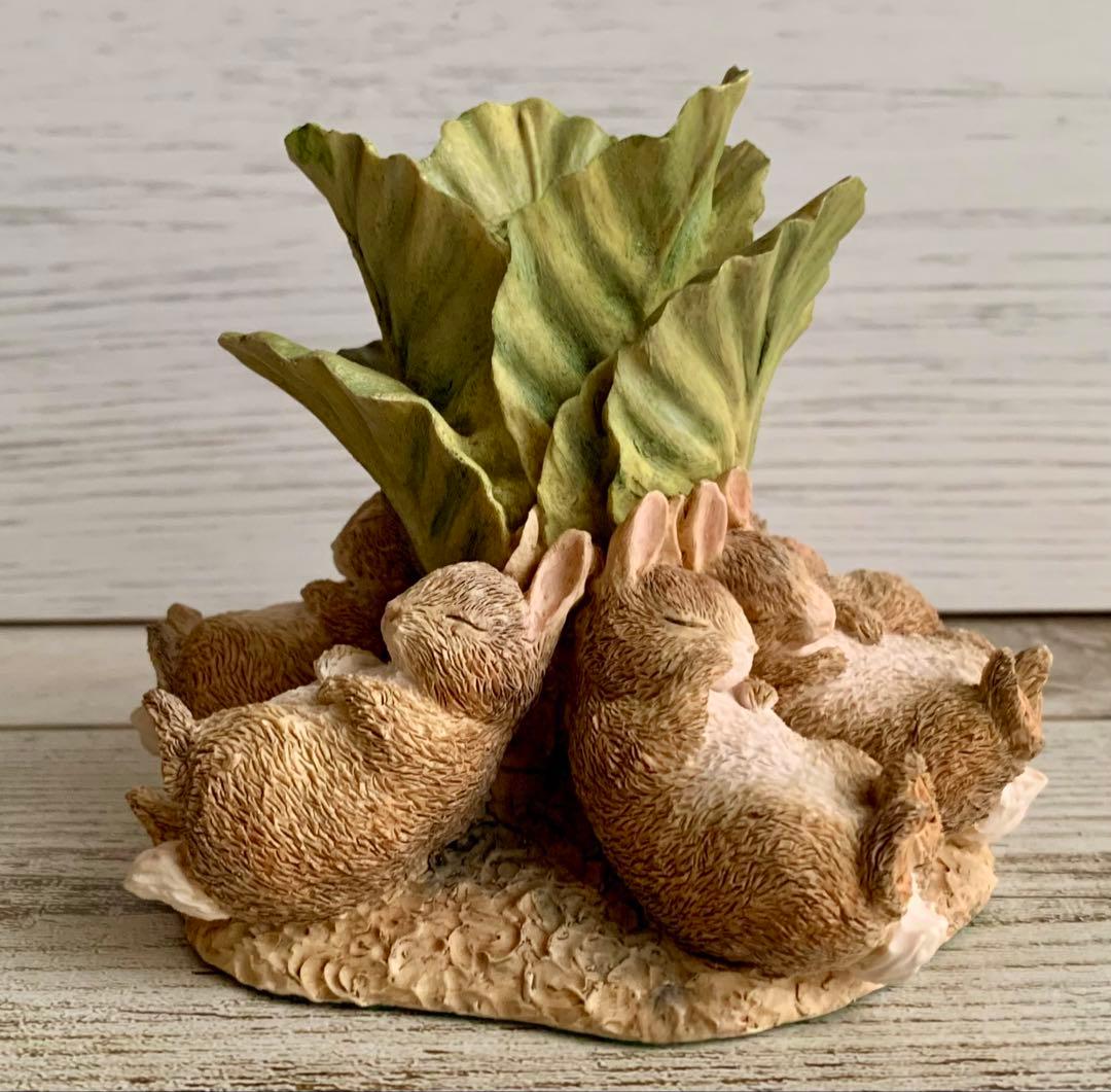 【難あり】フロプシーのこどもたち 限定版 フィギュリン ピーターラビット 置物