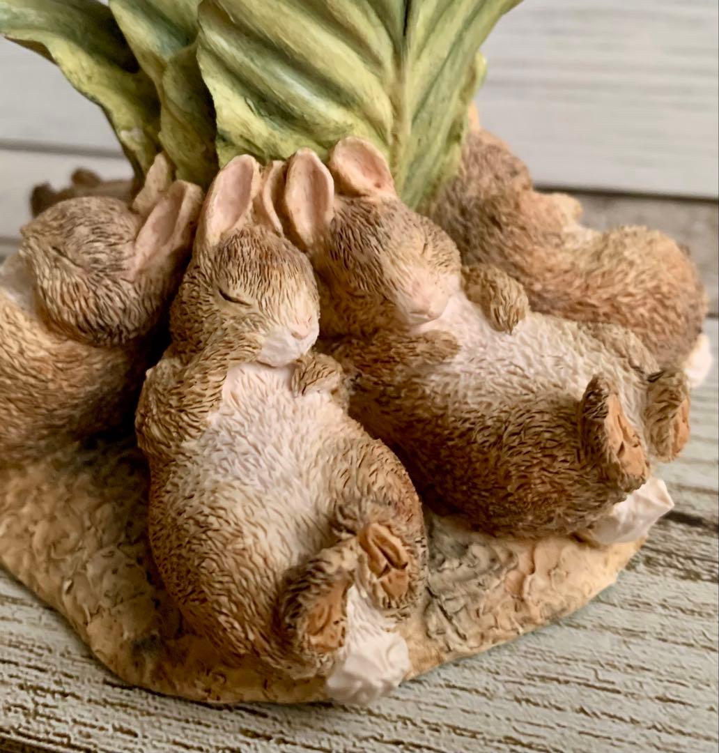 【難あり】フロプシーのこどもたち 限定版 フィギュリン ピーターラビット 置物