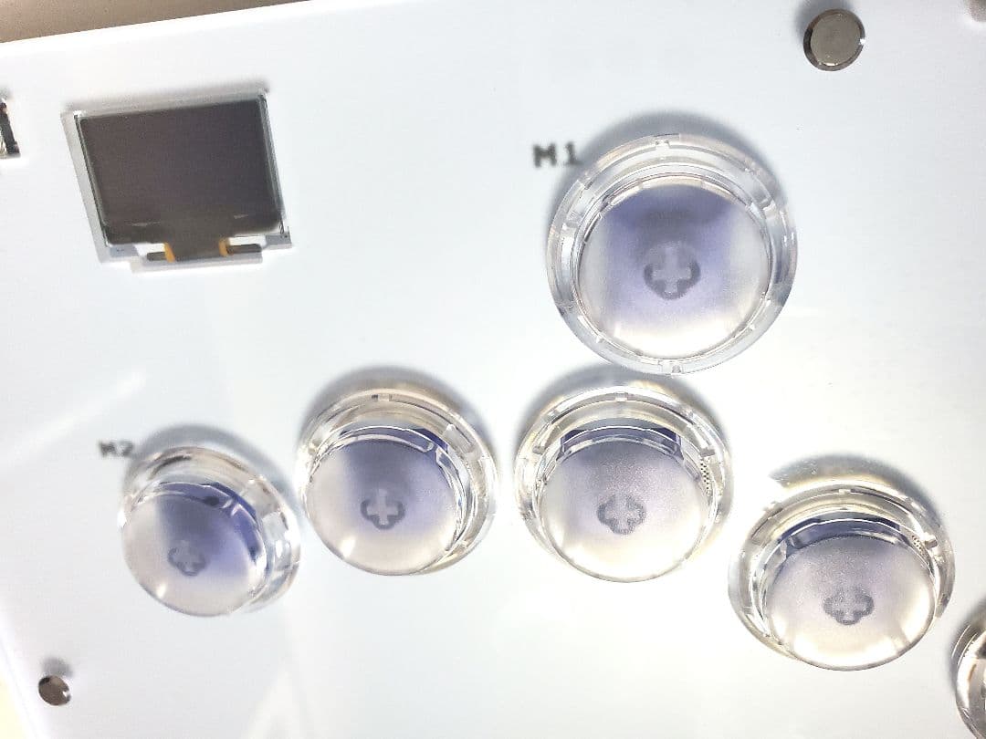 Haute42 COSMOX R16 レバーレス　キースイッチ換装 指サック