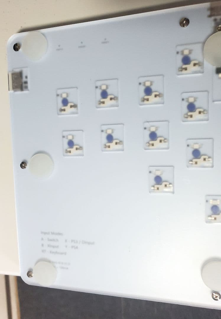 Haute42 COSMOX R16 レバーレス　キースイッチ換装 指サック