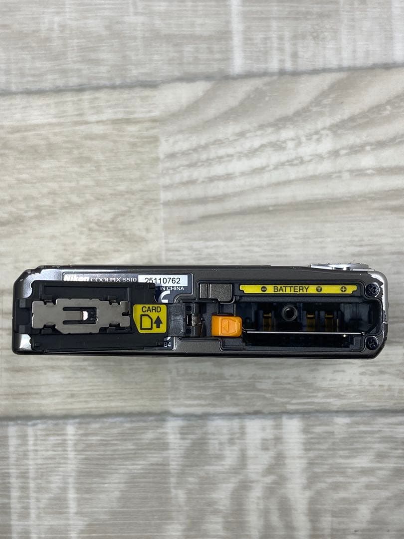 ニコン COOLPIX S510 コンパクトデジタルカメラ シルバー