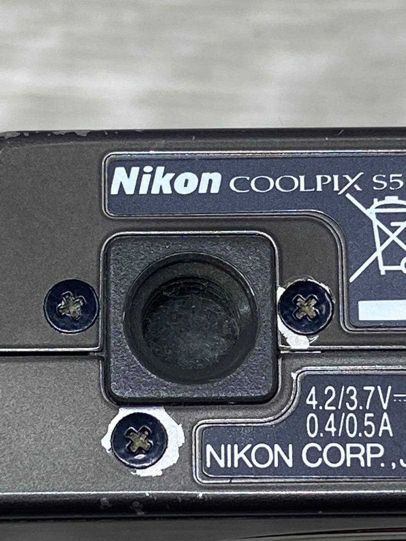 ニコン COOLPIX S510 コンパクトデジタルカメラ シルバー