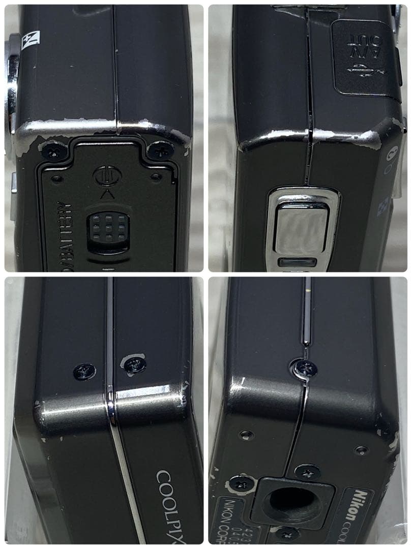 ニコン COOLPIX S510 コンパクトデジタルカメラ シルバー
