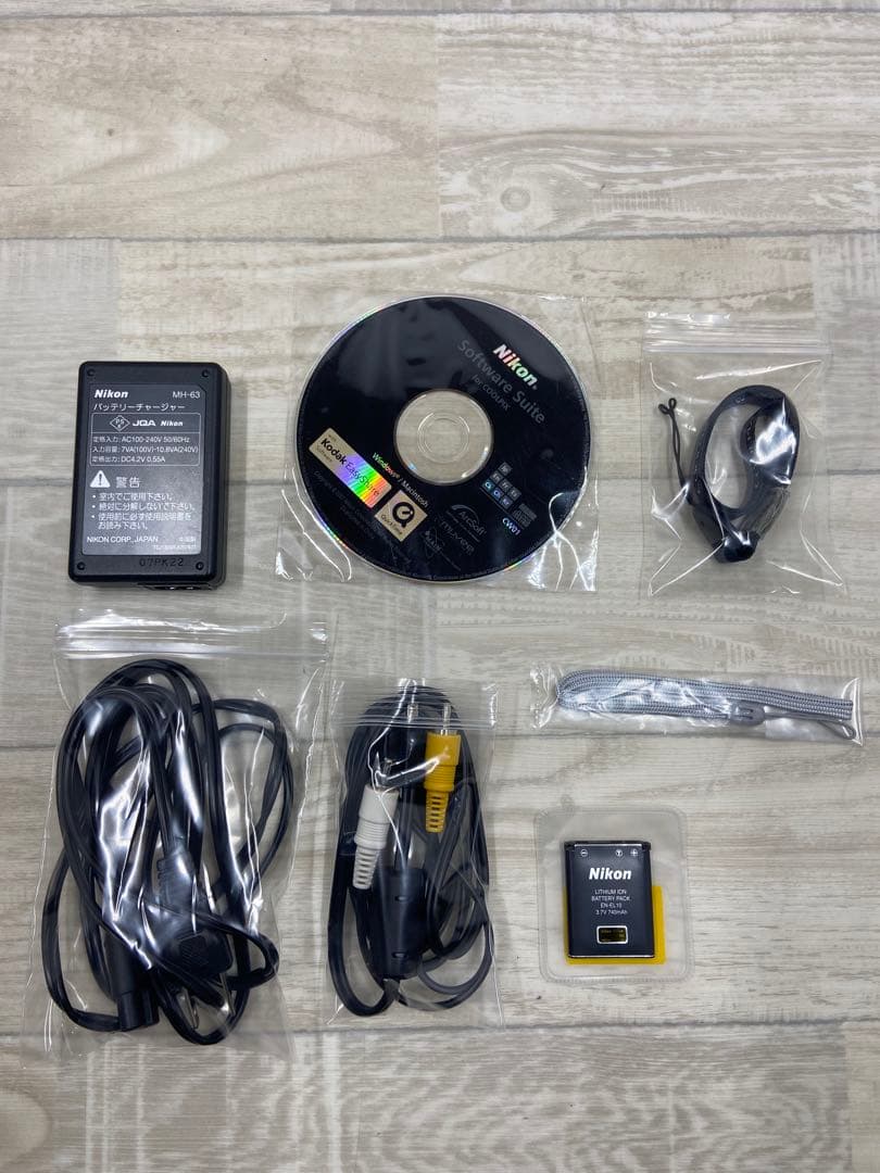 ニコン COOLPIX S510 コンパクトデジタルカメラ シルバー