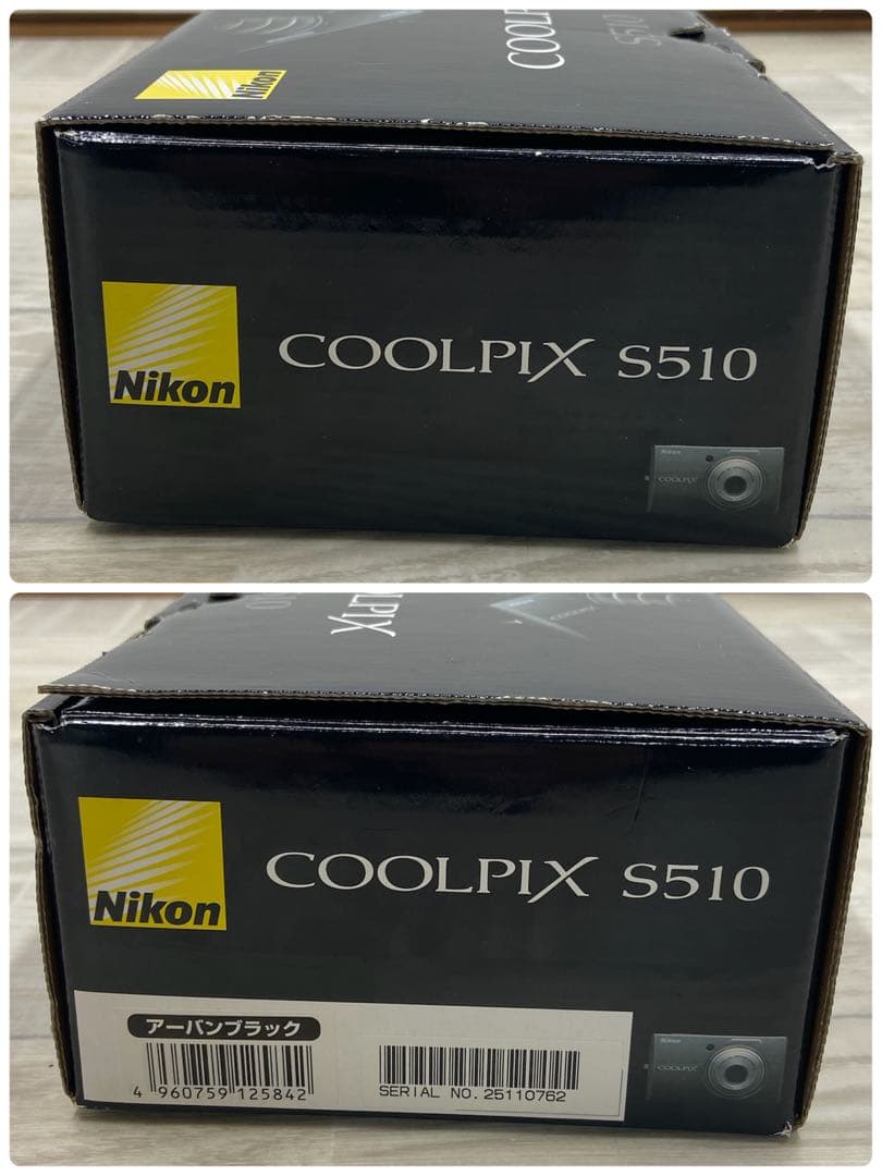 ニコン COOLPIX S510 コンパクトデジタルカメラ シルバー