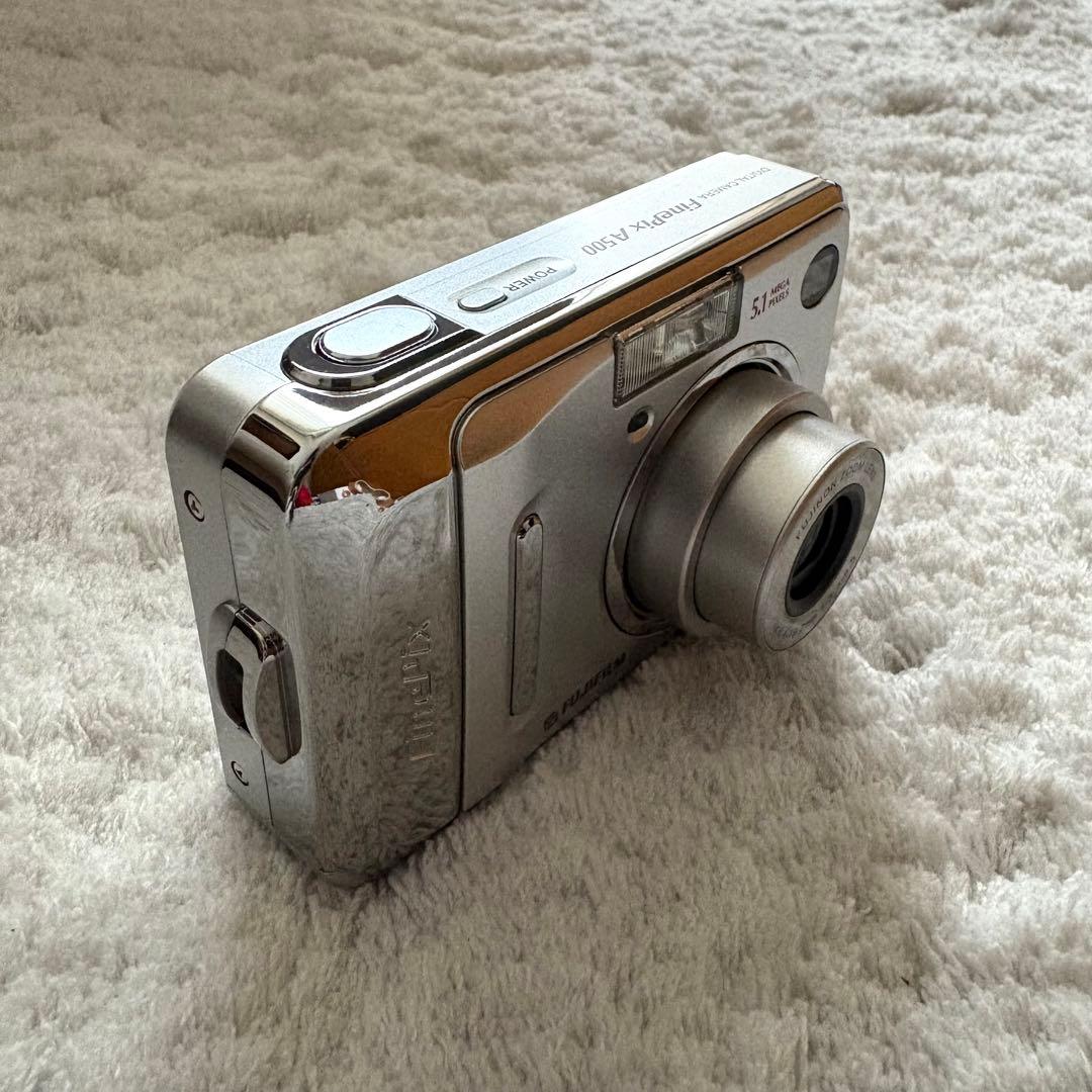 美品【動作品】FUJIFILM 富士フイルム FinePix A500 シルバー