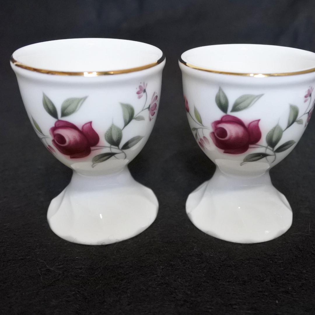 未使用 ナルミ BON ROA ドレスデンフラワー 金彩 モーニングセット ペア