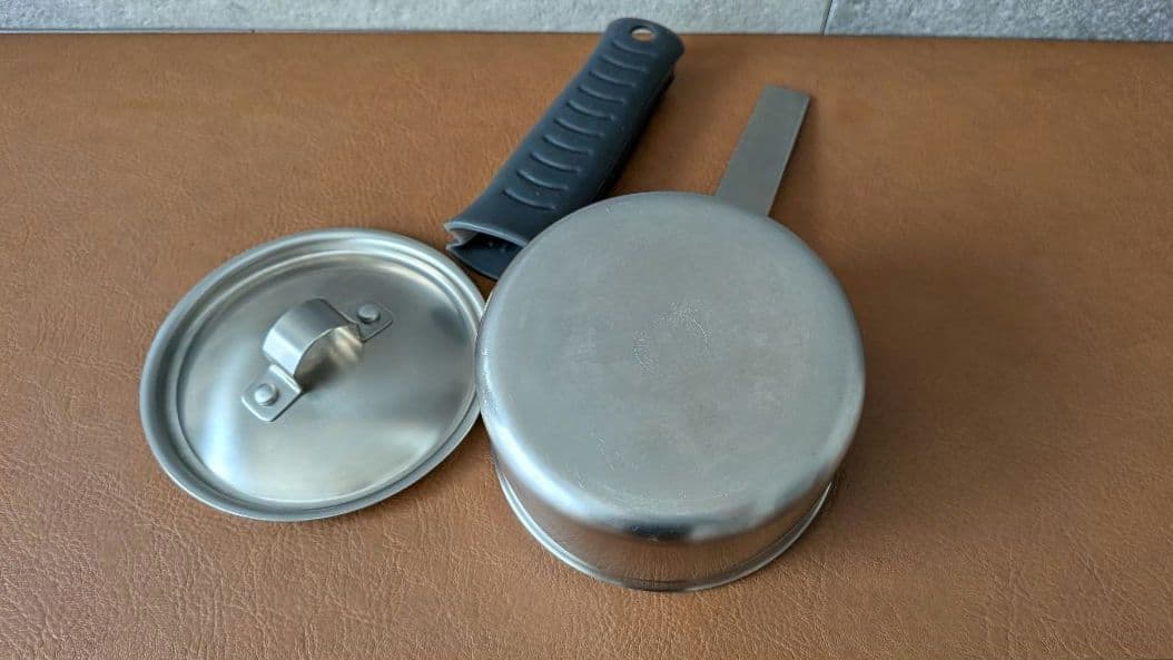 フライングソーサー ステンレス 片手鍋 12cm IH 日本製 ミルクパン柳宗理