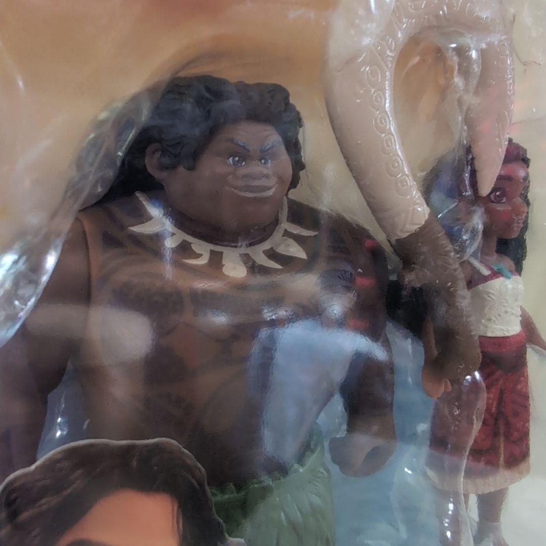 新品未開封アメリカ直輸入 MOANA 2 マウイモアナフィギュアセット
