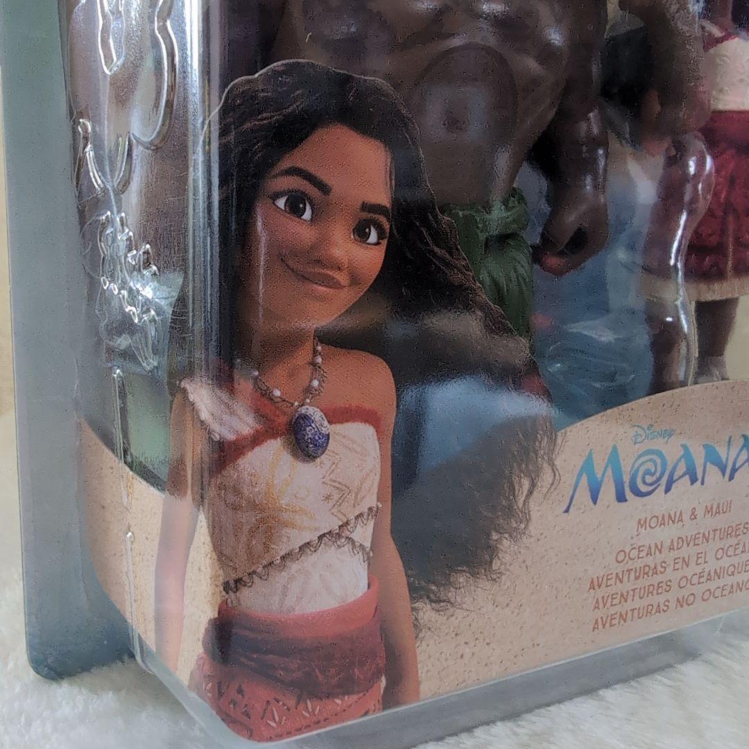 新品未開封アメリカ直輸入 MOANA 2 マウイモアナフィギュアセット
