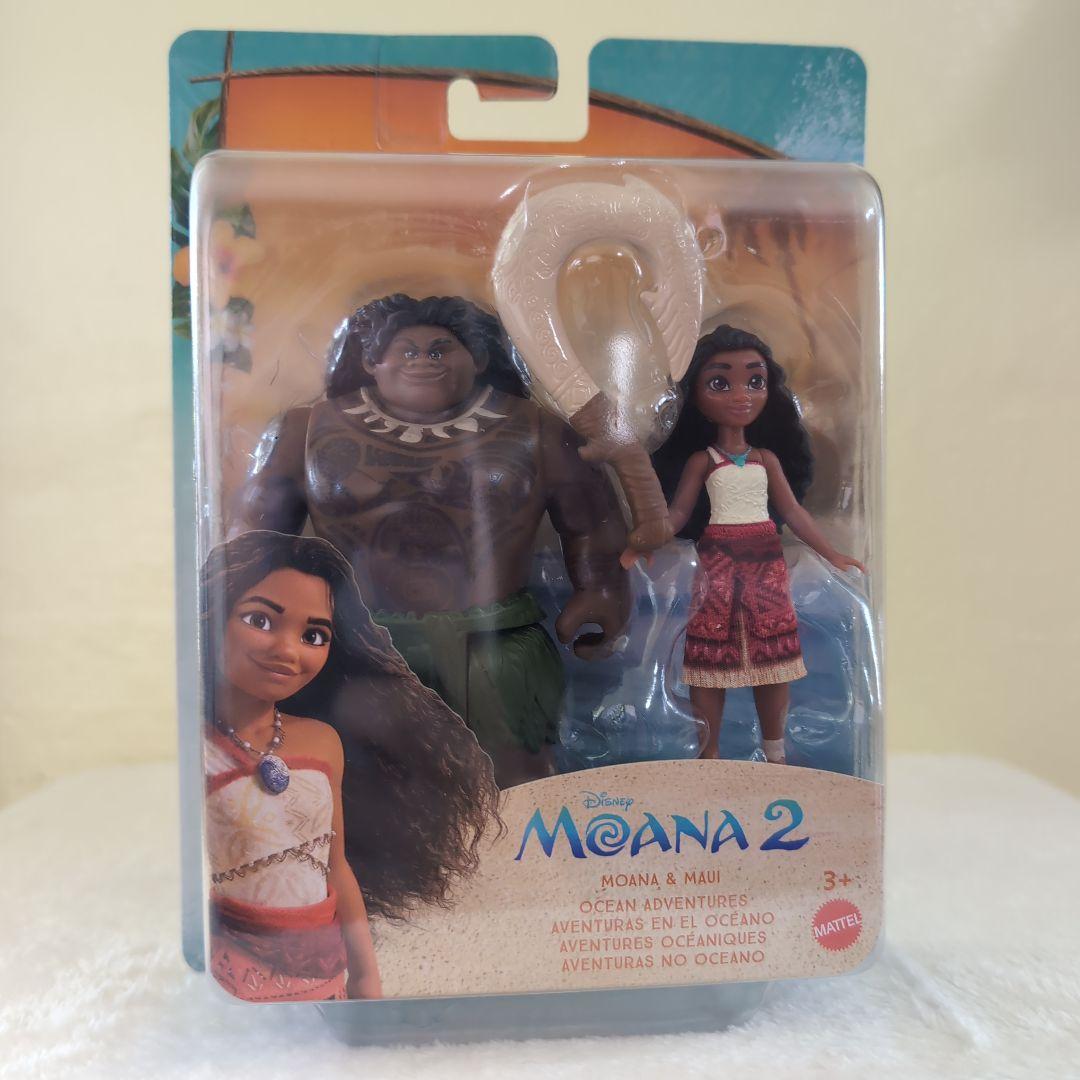 新品未開封アメリカ直輸入 MOANA 2 マウイモアナフィギュアセット