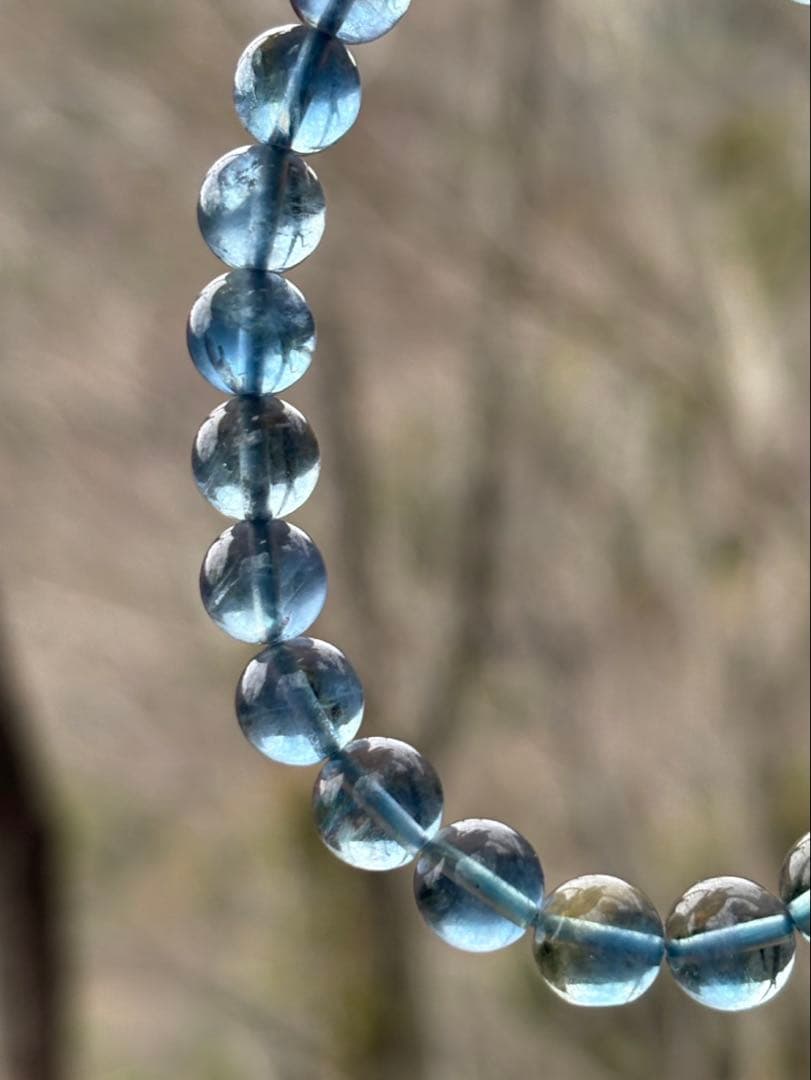 アクアマリン8mm ブレスレット