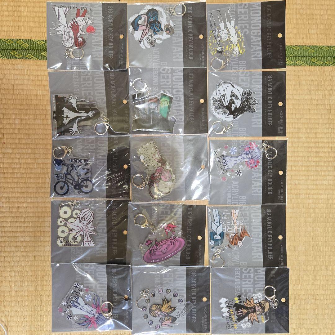 化け物語シリーズ ビッグアクリルキーホルダー