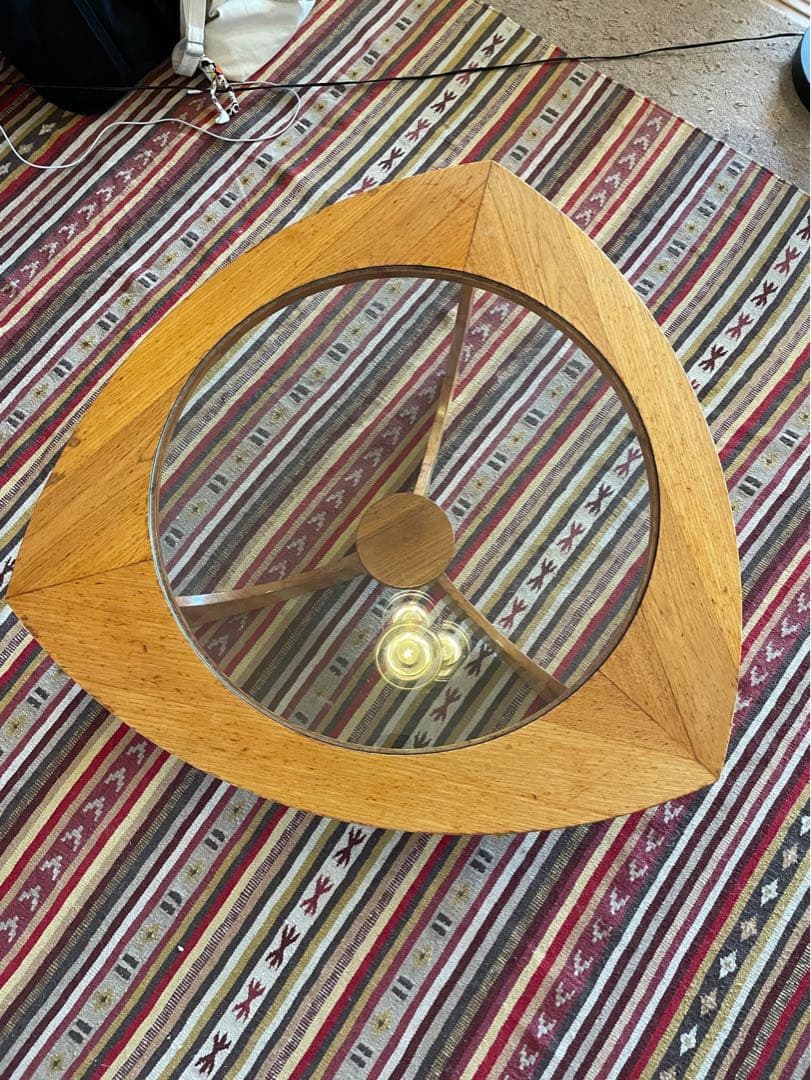 コーヒーテーブル　ガラス