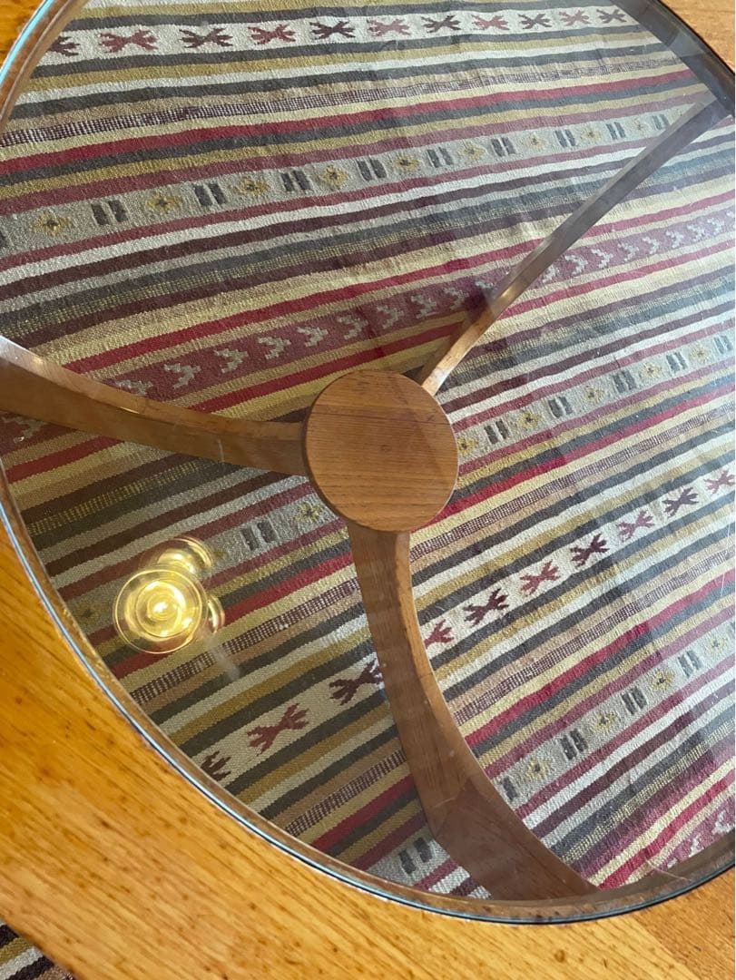 コーヒーテーブル　ガラス